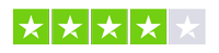 Four Trustpilot stars